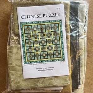 Pattern and fabric to make a quilt